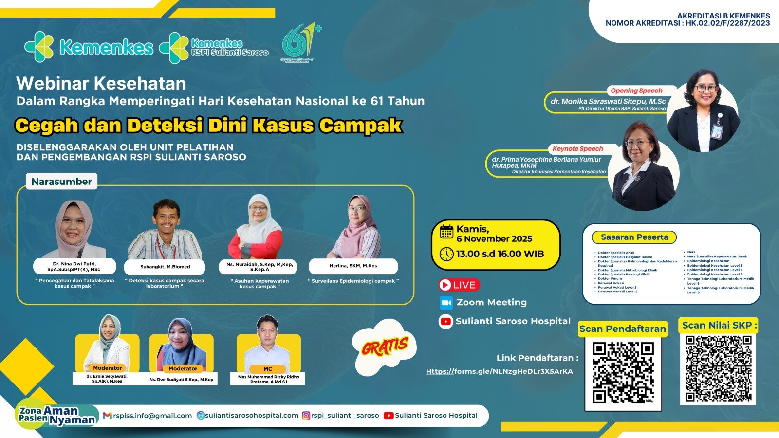 cegah dan deteksi dini kasus campak